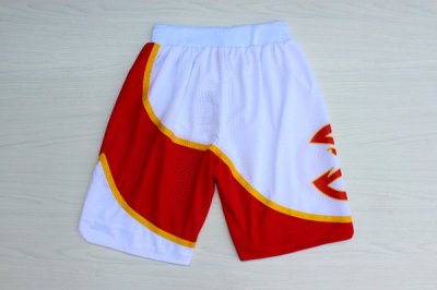 NBA Atlanta Hawks throwback shorts Blanc